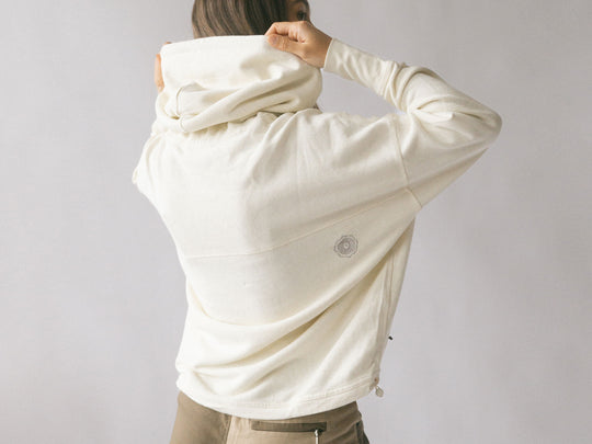 Sunrise Hemp Hoodie W's - Sand White