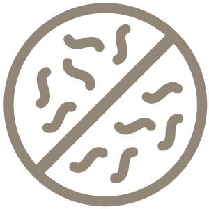 Icon representing antimicrobial